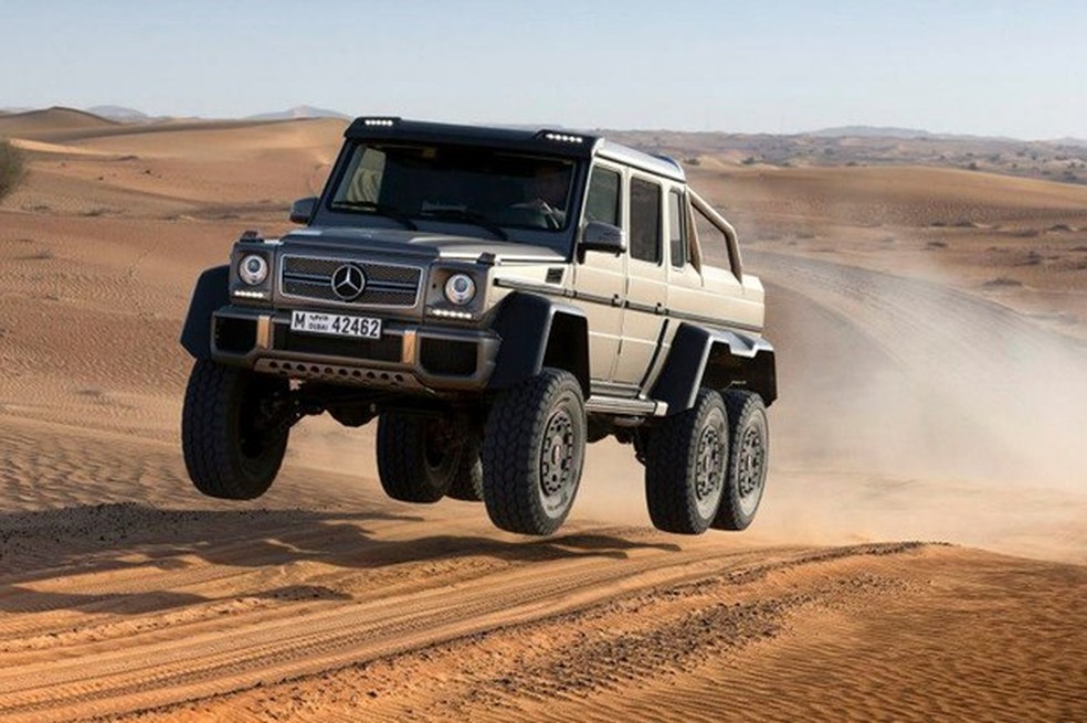 Mercedes G63 AMG 6x6 (Foto: Divulgação) — Foto: Auto Esporte