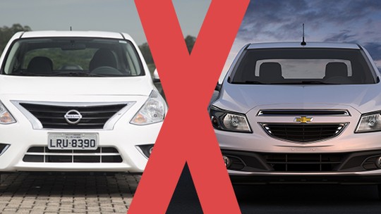 Jogo rápido: Nissan Versa 1.0 S x Chevrolet Prisma 1.0 LT