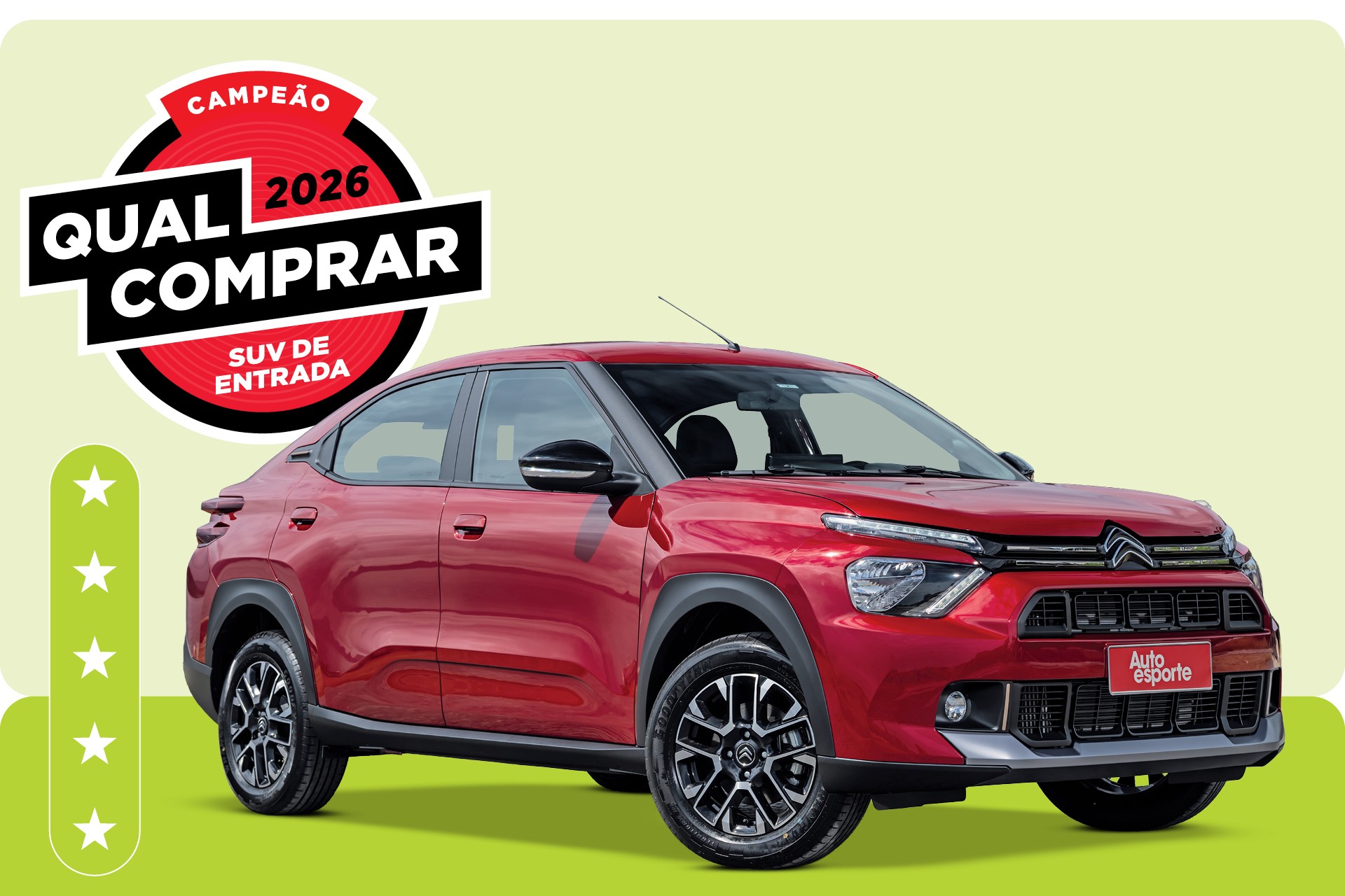 Citroën Basalt é o SUV de entrada de melhor custo do Brasil em 2026