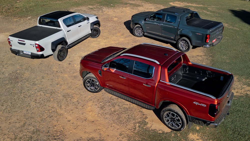 Chevrolet S10, Toyota Hilux e Ford Ranger: qual a rainha das picapes ...