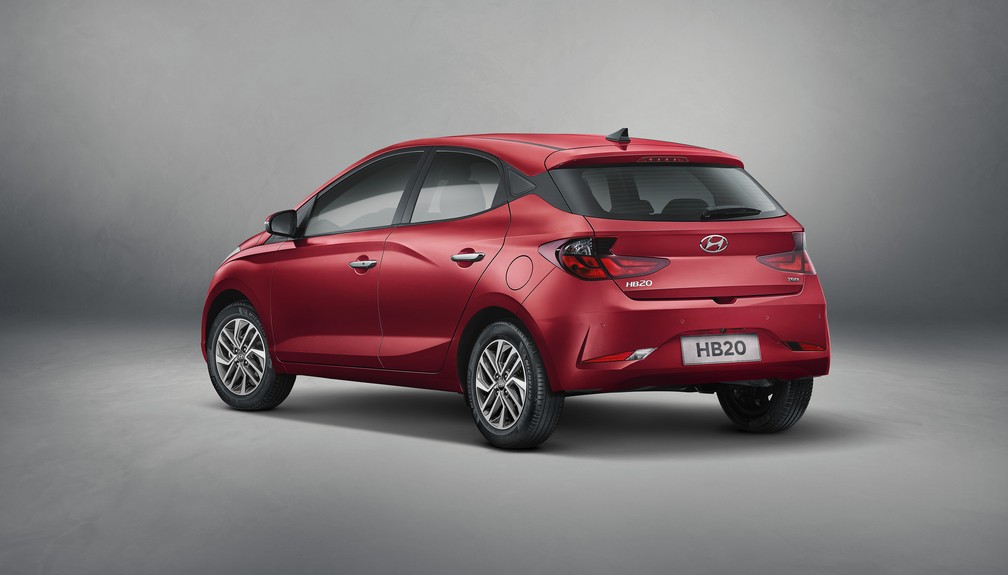 Nova geração do HB20 — Foto: Divulgação/Hyundai
