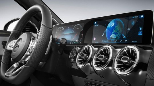 Mercedes-Benz revela o interior do novo Classe A