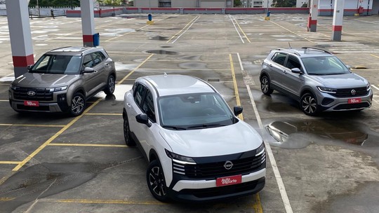 Os 30 SUVs mais vendidos do Brasil em julho de 2025