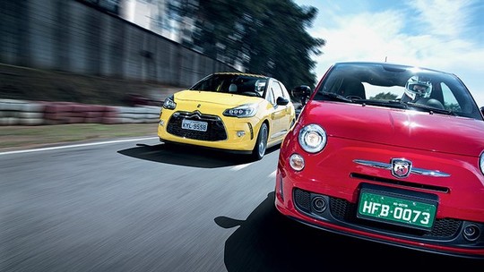 Duelo: Fiat 500 Abarth x Citroën DS3