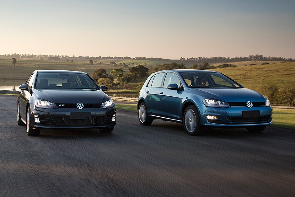 A versão apimentado GTI também virá ao país, mas só em dezembro. O bloco 2.0 TSi gera 220 cv e 35,7 kgfm 