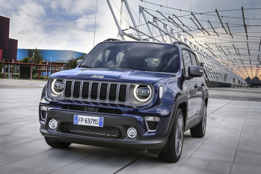 Versão europeia do Jeep Renegade 2019 — Foto: Divulgação