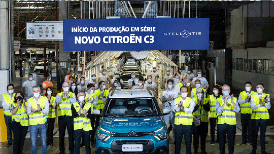Citroën começa a produzir o novo C3 no Brasil; lançamento será nos próximos meses