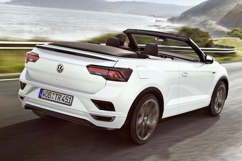 T-Roc conversível tem estilo equilibrado para a proposta (Foto: Divulgação) — Foto: Auto Esporte