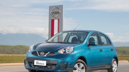 Nissan March perde opção de motor 1.0 flex no Brasil