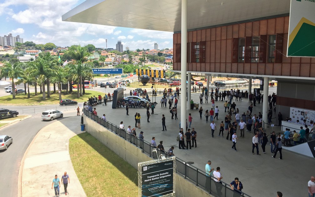 Salão do Automóvel de São Paulo 2016 — Foto: André Paixão/G1