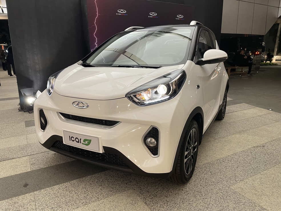 Caoa Chery iCar é  mais novo carro elétrico mais barato do Brasil  — Foto: Emily Nery/Auto News Brasil