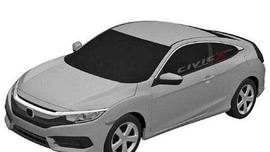 Patentes do novo Honda Civic vazam na web. Veja projeções