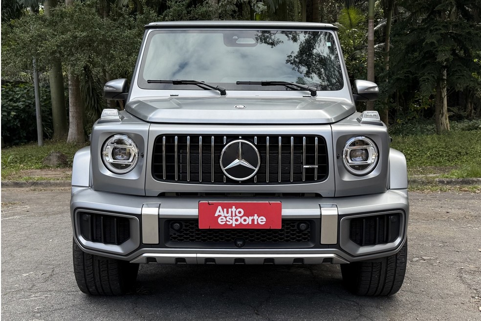 Mercedes-Benz G 63 AMG é um carro moderno com "carinha de antigamente" — Foto: Cauê Lira/Auto News Brasil