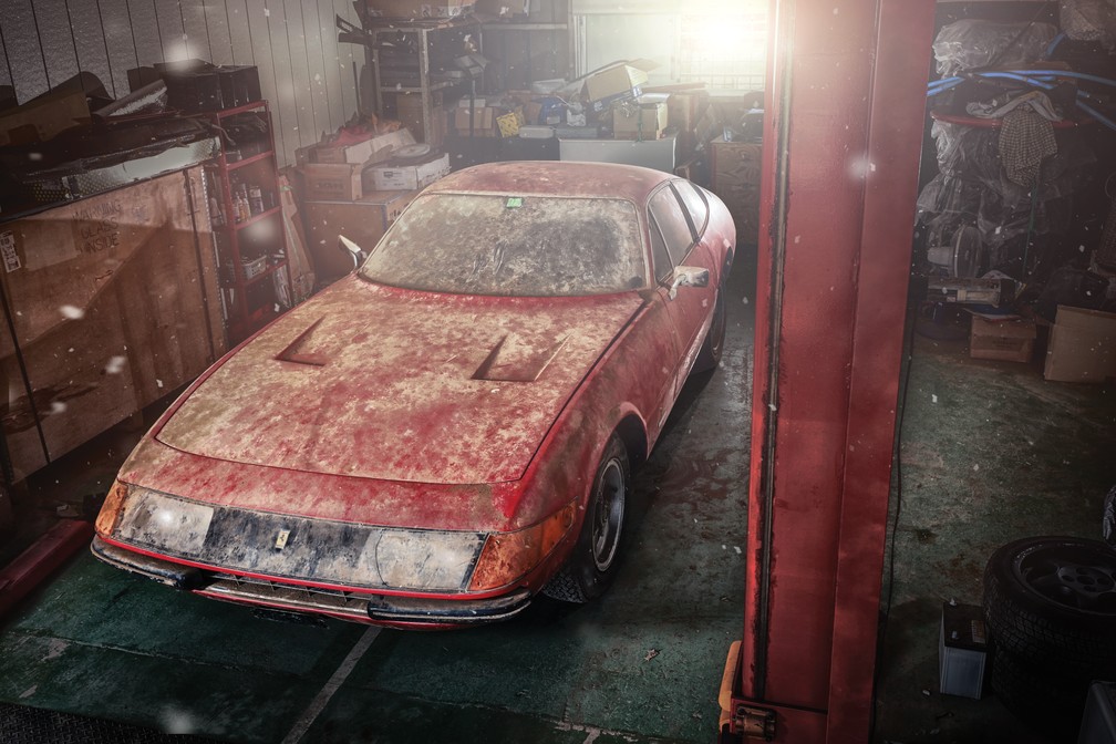 1969 Ferrari 365 GTB/4 Daytona Berlinetta Alloy by Scaglietti — Foto: Divulgação/RM Sotheby's
