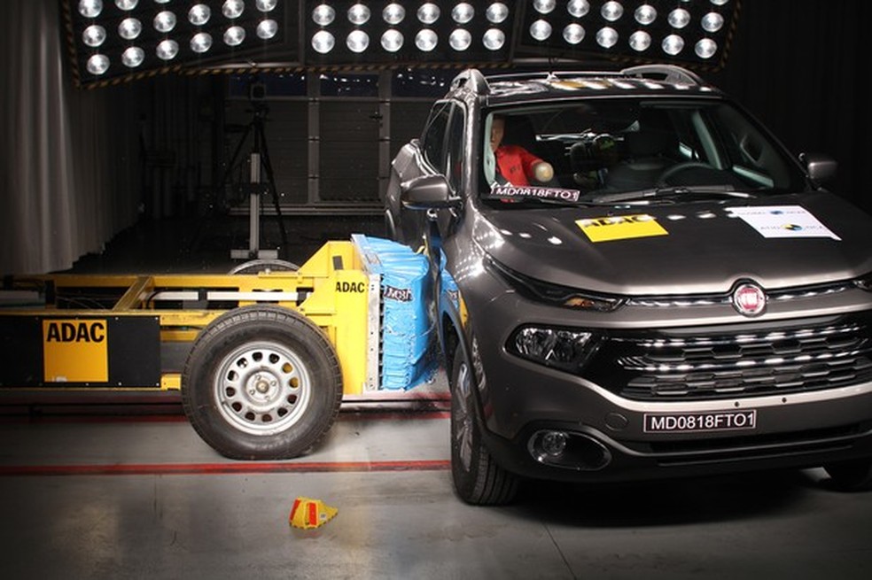 Fiat Toro - Latin NCAP (Foto: Divulgação) — Foto: Auto Esporte