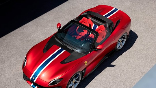 Ferrari SP51 conversível é uma 812 GTS feita com exclusividade para um ricaço 