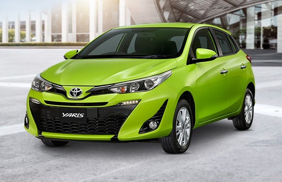 Toyota Yaris tailandês tem visual similar ao modelo que será feito no Brasil (Foto: Toyota) — Foto: Auto Esporte