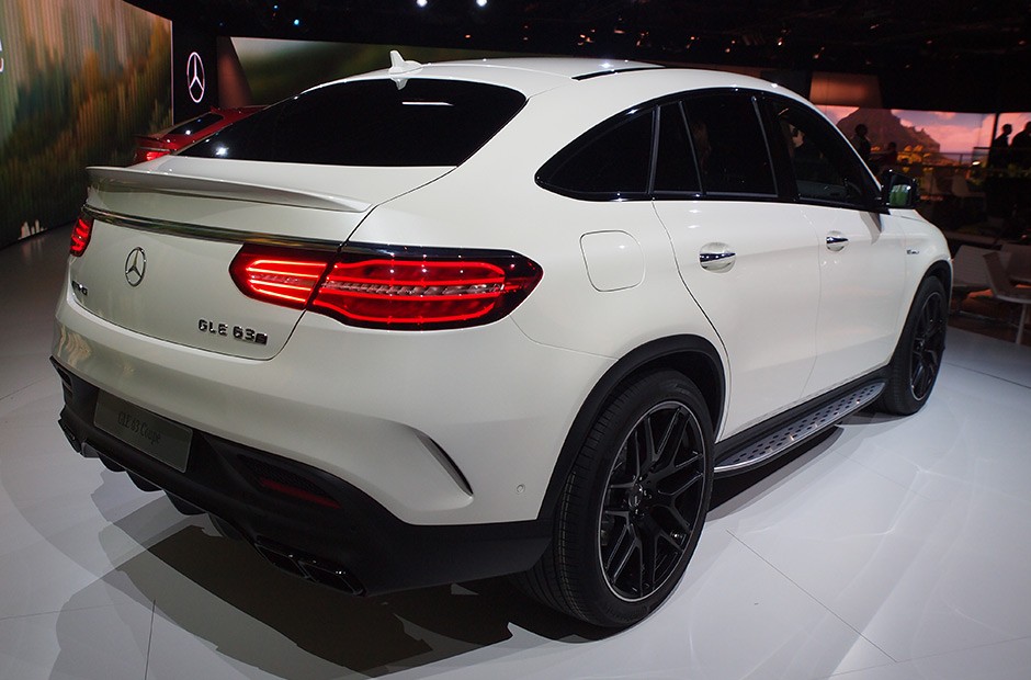 Mercedes-Benz GLE 63 coupe no Salão de Detroit 2015