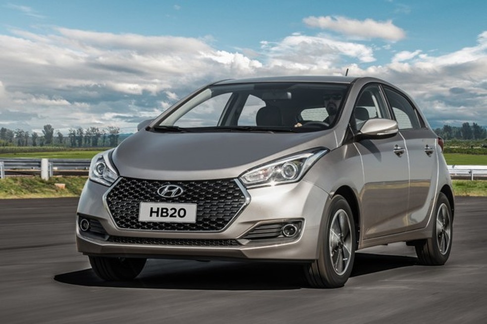 Hyundai HB20 retoma a vide-liderança entre os mais vendidos (Foto: Divulgação) — Foto: Auto Esporte