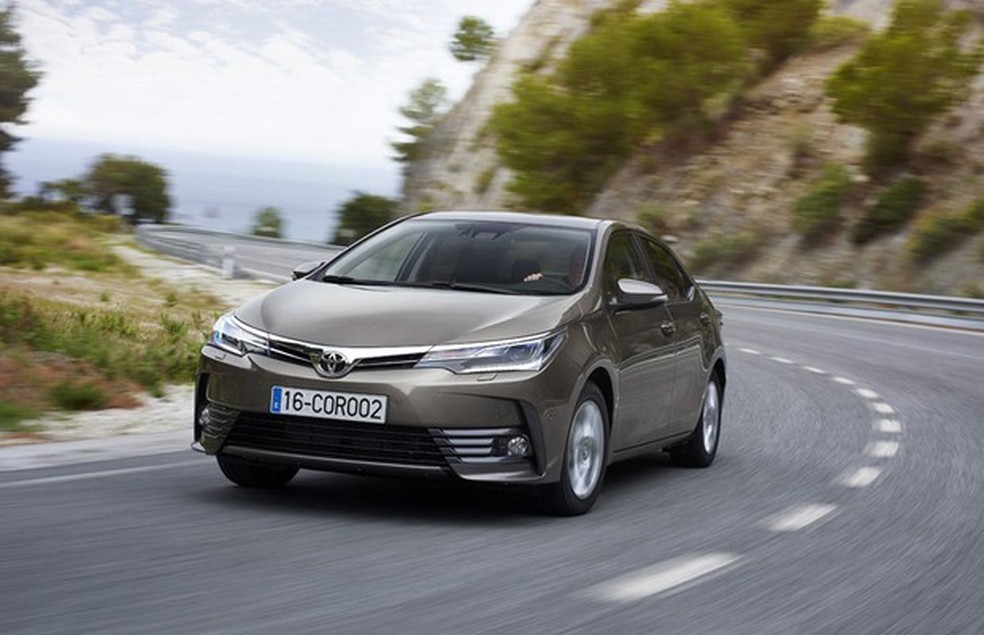 Toyota Corolla reestilizado (Foto: Divulgação) — Foto: Auto Esporte