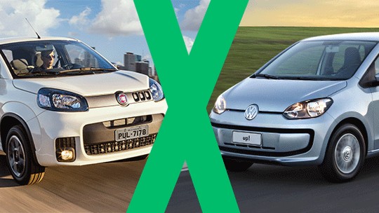 Jogo rápido: Fiat Uno Sporting x Volkswagen High up!