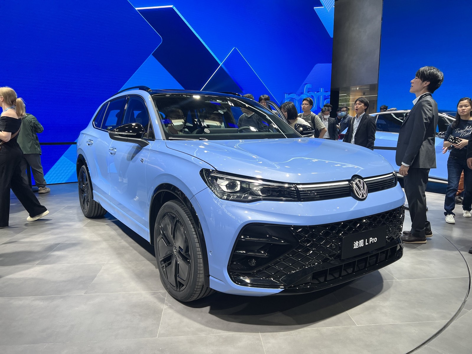 Volkswagen Tayron (China) — Foto: Vitória Drehmer/Auto News Brasil