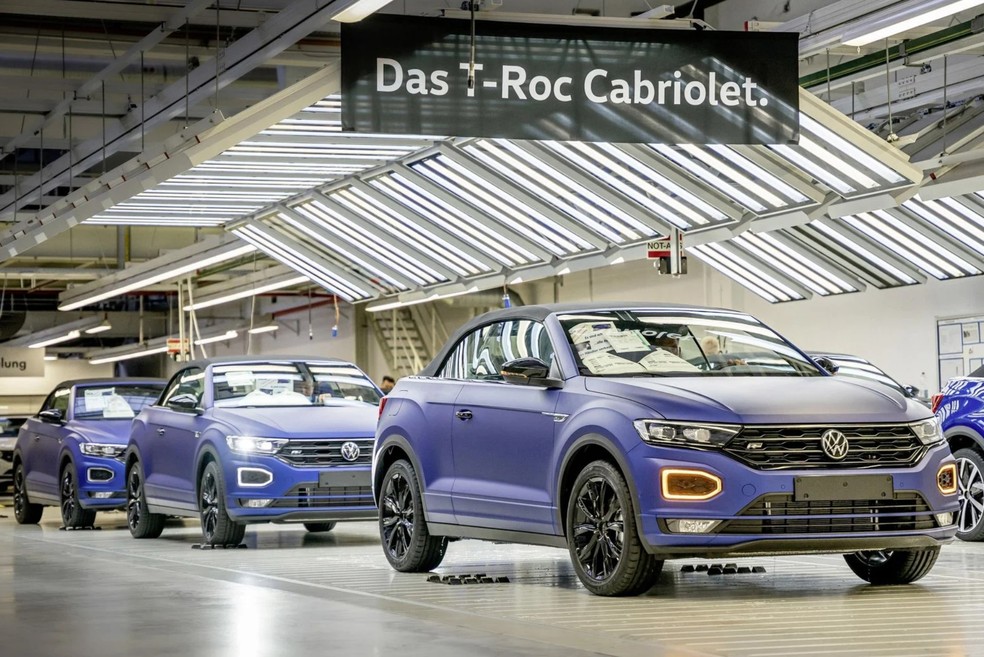 Volkswagen T-Roc Cabriolet vai sair de linha em 2027 — Foto: Divulgação