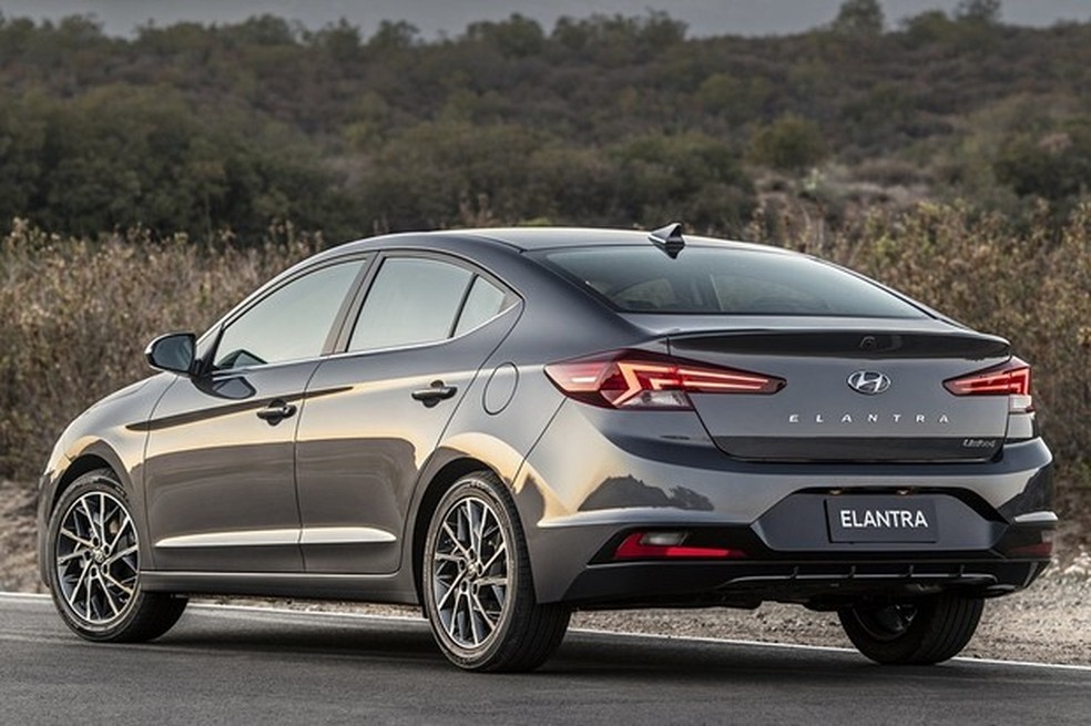 Hyundai Elantra foi uma das atrações da marca no Salão 2018 (Foto: Divulgação) — Foto: Auto Esporte