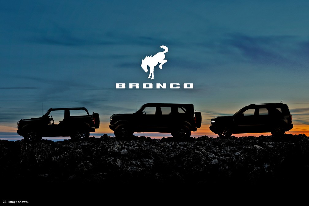 Bronco será uma nova marca da Ford focada em veículos 4x4 — Foto: Divulgação