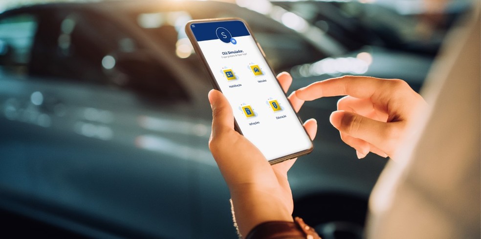 Motoristas podem acessar CNH pelo celular através do aplicativo Carteira Digital de Trânsito  — Foto: Montagem/ Autoesporte