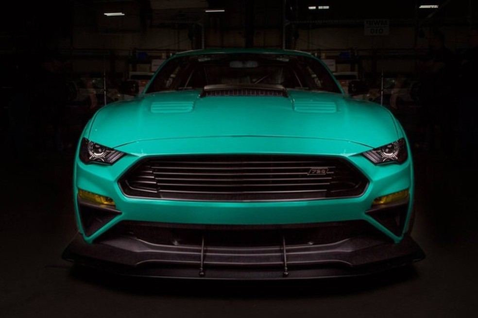 Mustang Roush 729 faz homenagem ao clássico Boss 429 1970 (Foto: Divulgação) — Foto: Auto Esporte