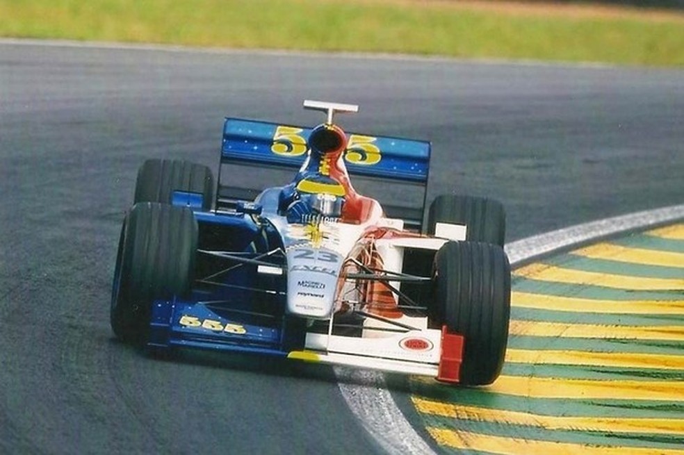 BAR em 1999, seu ano de estreia na F1 (Foto: Divulgação) — Foto: Auto Esporte