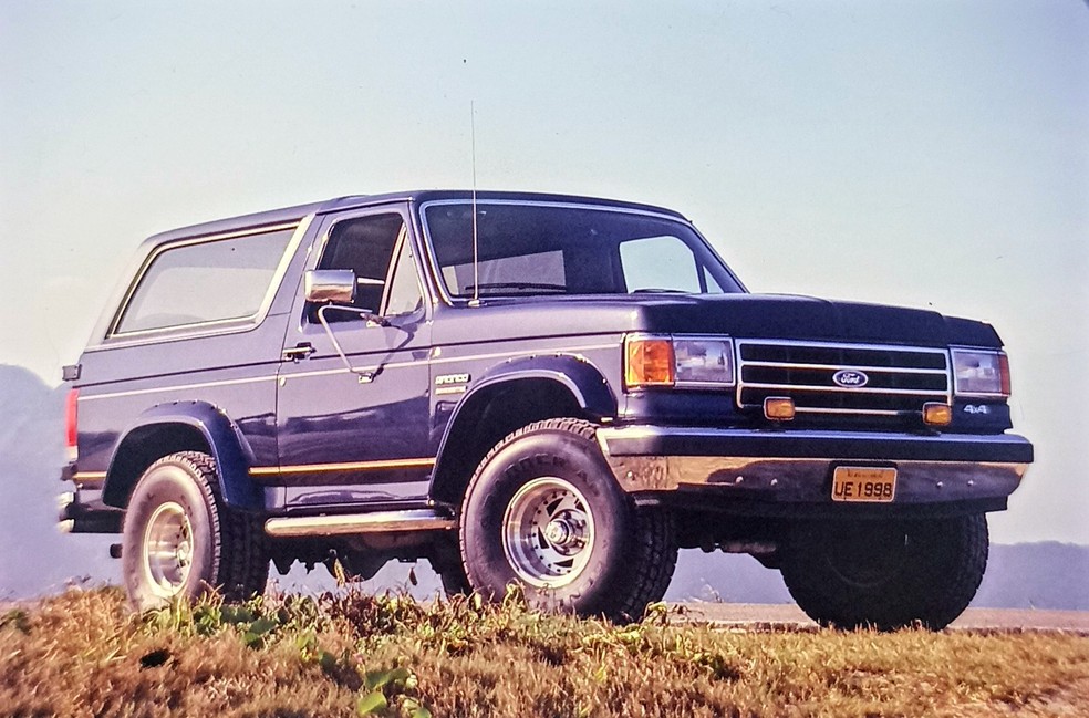 Este Bronco foi importado dos EUA por uma loja independente do Rio de Janeiro  — Foto: Auto News Brasil/José Rezende Mahar/Acervo MIAU