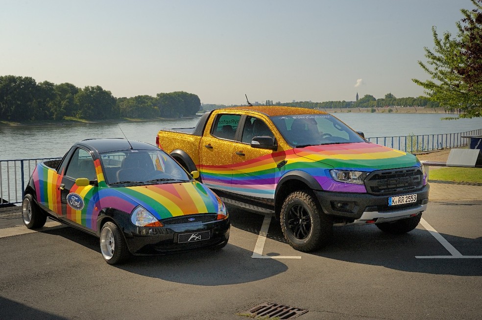 Ford Ranger 'Muito Gay' — Foto: Divulgação