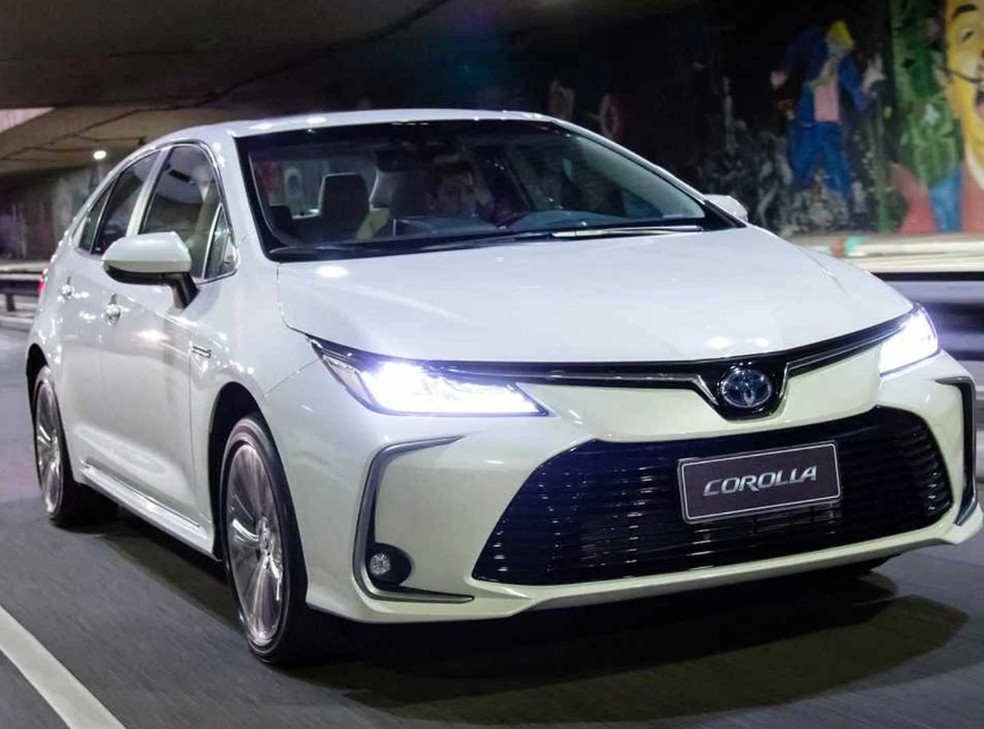 Toyota Corolla é o sedã médio mais vendido do Brasil há 14 anos — Foto: Divulgação