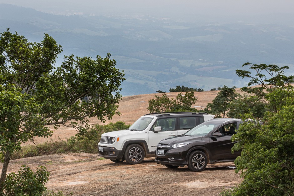 Comparativo: Honda HR-V enfrenta Jeep Renegade
