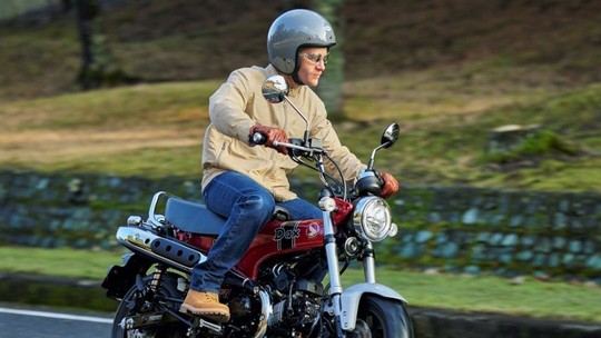Honda lança minimoto com visual retrô que faz 65 km/l Honda lança minimoto com visual retrô que faz 65 km/l
