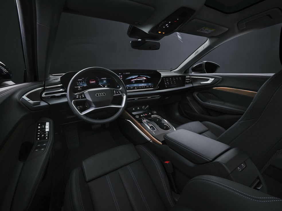 Cabine também foi inspirada no Audi Q6 e-tron — Foto: Divulgação