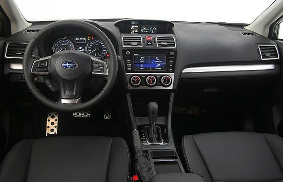Interior do Subaru XV 2016 (Foto: Divulgação) — Foto: Auto Esporte