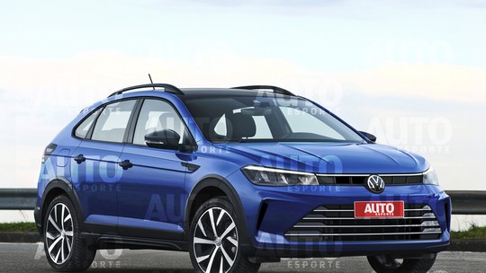 Projeção: Volkswagen Nivus 2025 vai trocar faróis pelos do novo A0 SUV