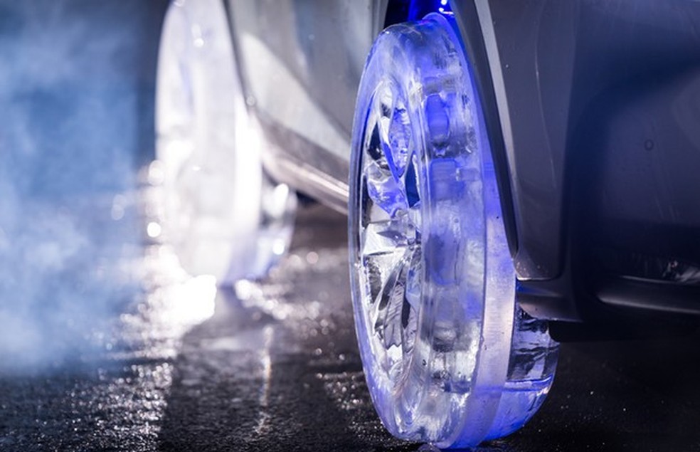 Rodas de gelo do Lexus NX (Foto: Divulgação) — Foto: Auto Esporte