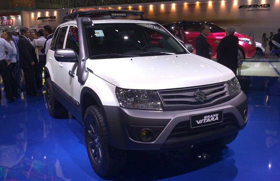 Suzuki Gran Vitara no Salão do Automóvel (Foto: Filipe de Oliveira/Auto News Brasil) — Foto: Auto Esporte