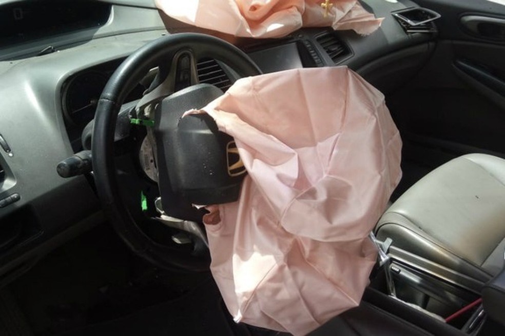 Exclusivo: primeiro acidente com vítima do caso Takata é registrado no Brasil (Foto: Tiago Ferreira / Arquivo pessoal) — Foto: Auto Esporte