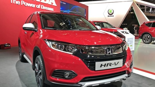 Honda mostra HR-V reestilizado em Paris
