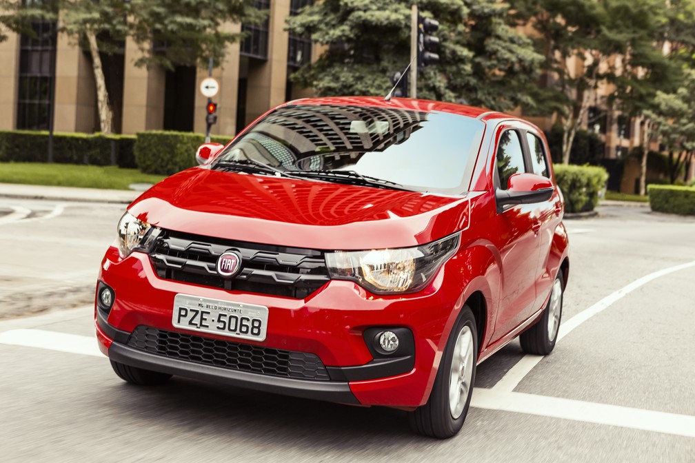 Fiat Mobi Drive GSR é a 1º versão com câmbio automatizado do compacto — Foto: Divulgação