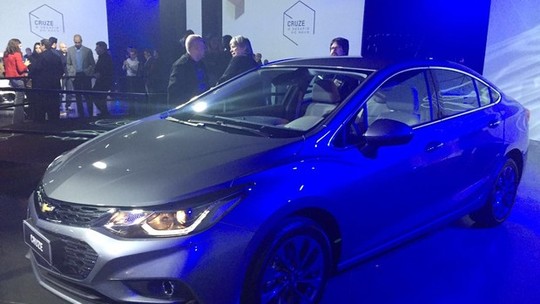 Nova geração do Chevrolet Cruze é apresentada oficialmente no Brasil