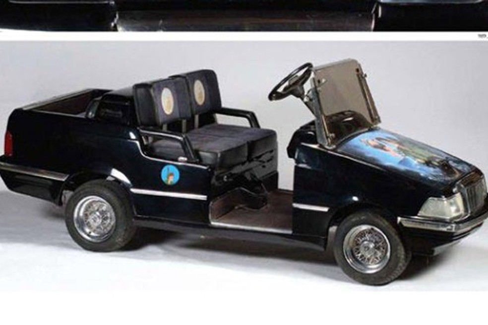 Carro de golfe inspirado no mundo de Peter Pan  (Foto: Reprodução) — Foto: Auto Esporte
