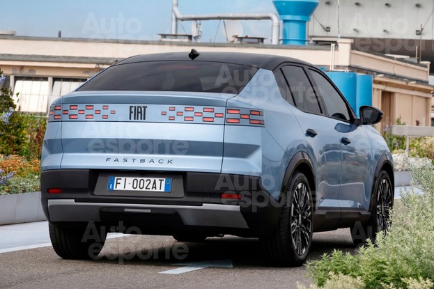 Novo Fiat Fastback - Projeção
