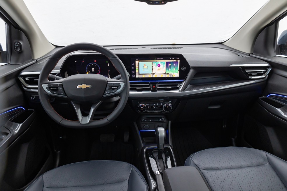 Chevrolet Spin 2025 foi lançada com novas telas — Foto: Renato Durães/Auto News Brasil