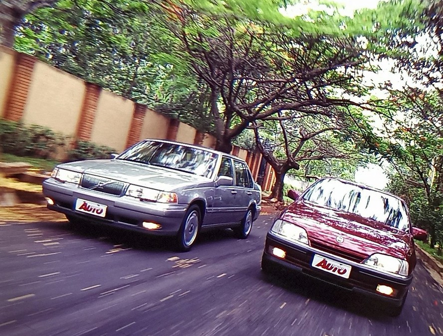 Comparativo Omega CD x Volvo 960